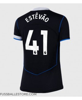 Günstige Chelsea Estevao Willian #41 3rd trikot Damen 2025-26 Kurzarm